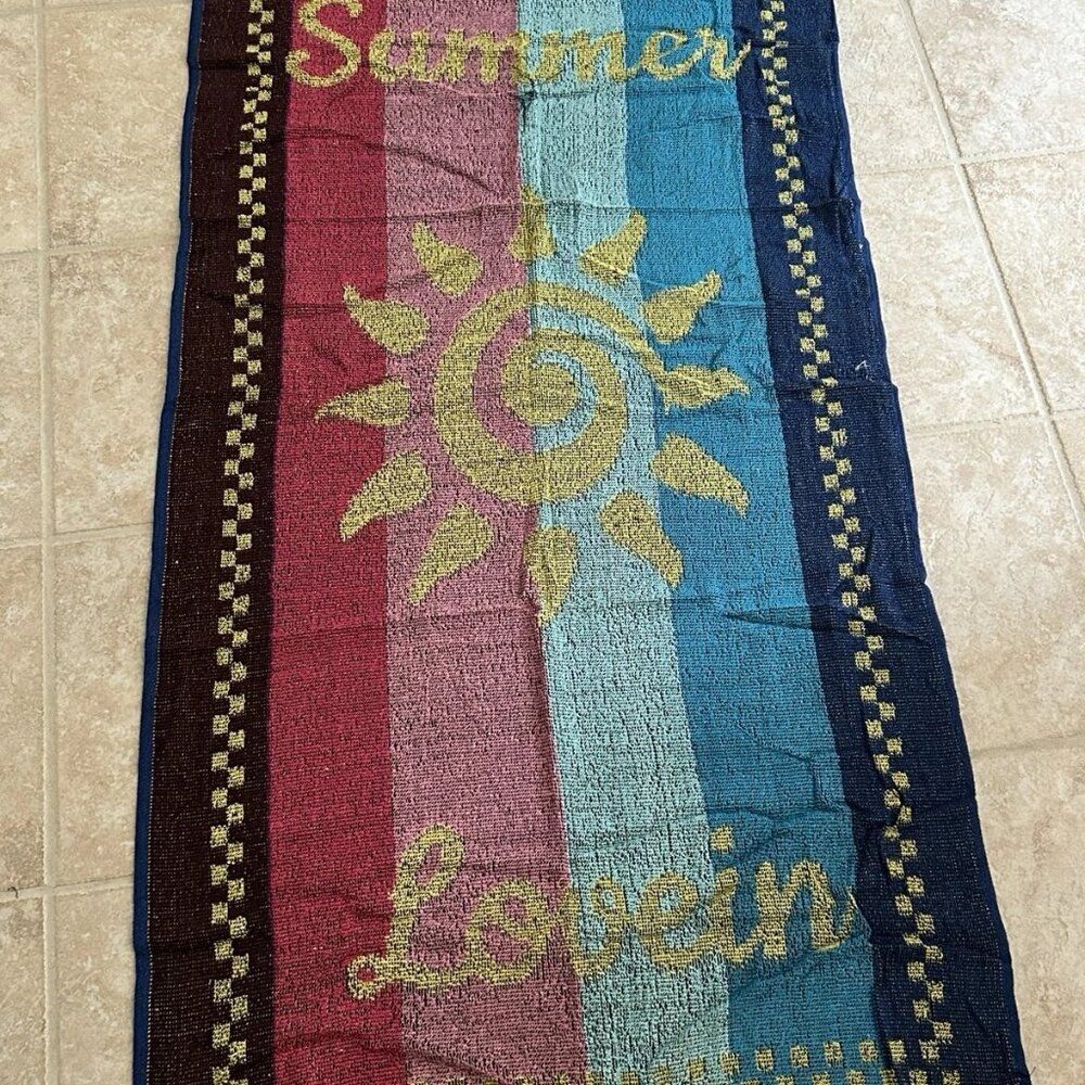 6 Pack Large Terry Beach Pool Towels – Large 30” x 60” – 100% Cotton